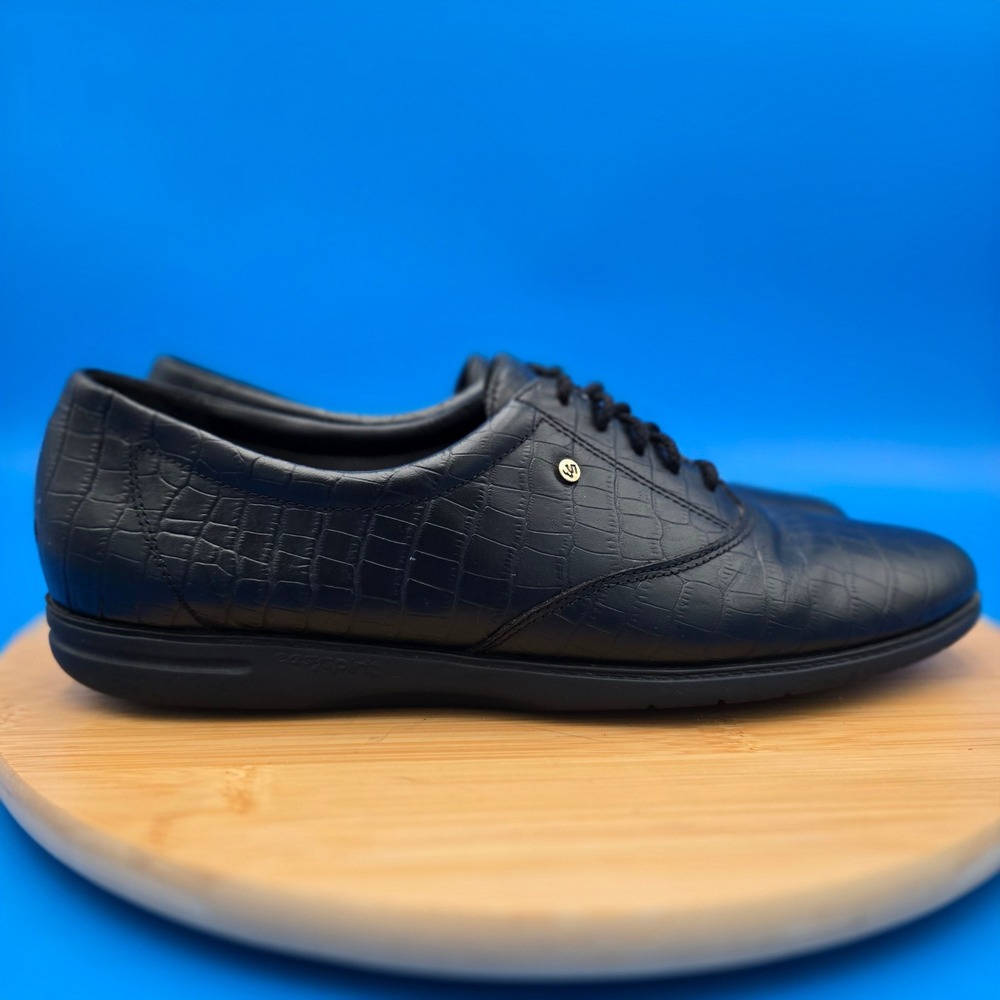 Easy Spirit Women's 11NN Black Leather Dress Shoes Comfortable Walking‎ Casual